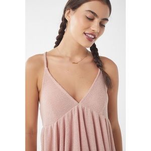 🎁 UO Lola Thermal Babydoll Tank Top